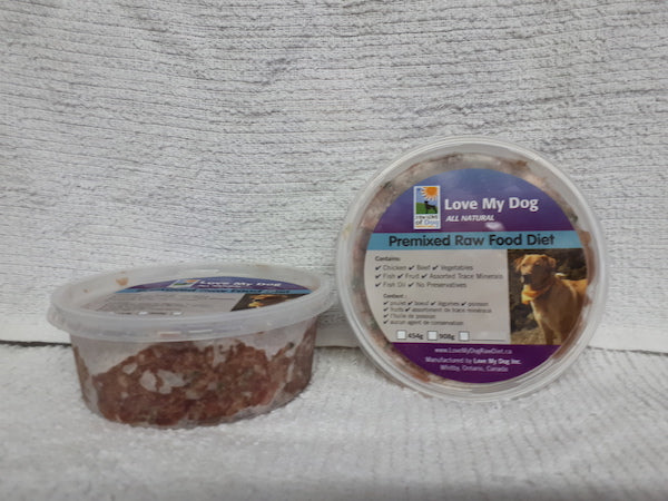 Raw diet for  dogs - premix