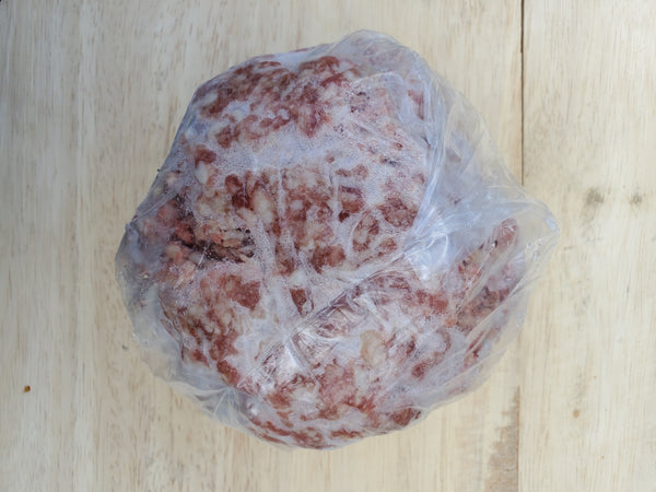 Raw diet for dogs. Ground lamb supports the immune system, metabolism, coat growth, and stabilizes blood sugar levels. 