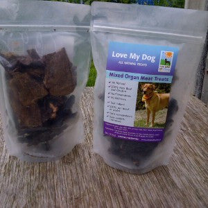 Love My Dog Raw Diet - Dehydrated Mixed Organ Meat